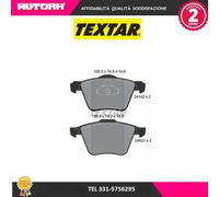 Set di pastiglie freno TEXTAR 2414201, anteriore