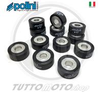242.313 12 RULLI POLINI 25X11 gr 8,7 X VARIATORE MAXI HI-SPEED EVOLUTION 241.696