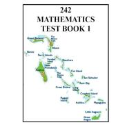 242 Mathematics Test Book 1
