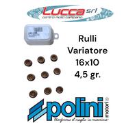 242255 Kit Rulli Variatore 16X10 4,5 Grammi Polini Per Variatore Polini 9 Rulli