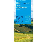 2423SB LES AIX-D'ANGILLON SANCERRE: 1:25000