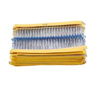2425Pcs/pack 1% 1/8W 0.125W Metal Film Resistor 97 Value Assortment Kit set 1R~1M MQXFCZUX