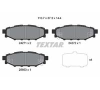 2427101 TEXTAR Kit pastiglie freno, Freno a disco per ,SCION,SUBARU,TOYOTA