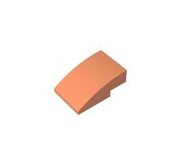 24309 Mattoncini Curvi Pendio Curvo 3x2 senza Bottoni, 50 Pezzi GDS-1123-compatibile con Lego Mattoncini da Costruzione, Colore Couleur chair | Compatibile con mattoncini LEGO. Componenti MOC per i principali marchi edili, corrispondenza coerente dei colori.