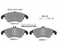 2431001 TEXTAR Kit pastiglie freno, Freno a disco per MERCEDES-BENZ,MERCEDES-BEN
