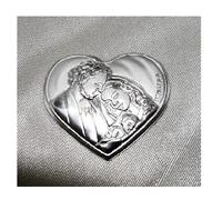 24311 Bomboniere Calamita a cuore con Sacra Famiglia (24 pezzi)