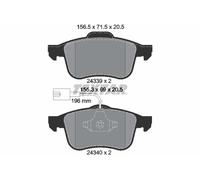 2433901 Kit pastiglie freno, Freno a disco Textar