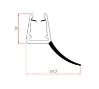 24346 Q.TA' 10 GUARNIZIONE P/BOX DOCCIA 2 M MOD.407