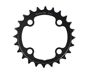 243504var - piastra modulare in acciaio COLORE NERO DENTI 28 TEETH