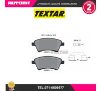 TEXTAR 2439101 Kit pastiglie freno, Freno a disco per FIAT,SUZUKI