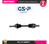 244044 Albero motore/Semiasse anteriore sinistro (MARCA GSP)..