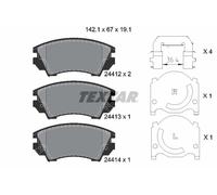 2441201 Kit pastiglie freno, Freno a disco Textar