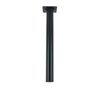 24462 Q.TA' 4 PIEDINO ACCIAIO D. 30 X H 200 MM NERO
