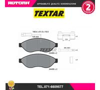 2446901 Kit pastiglie freno a disco anteriore (MARCA-TEXTAR)..