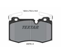 2447801 TEXTAR Kit pastiglie freno, Freno a disco per MINI
