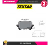 2448302 Kit pastiglie freno, Freno a disco posteriore (MARCA TEXTAR)..
