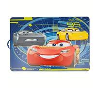 2460; tovaglietta singola Cars blu; dimensioni 43 x 29 cm; prodotto in plastica; senza BPA
