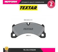 2468501 Kit pastiglie freno, Freno a disco anteriore (MARCA-TEXTAR)..