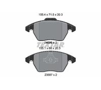 2469601 Kit pastiglie freno, Freno a disco Textar
