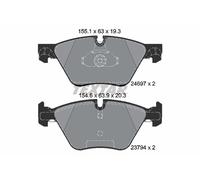 2469701 TEXTAR Kit pastiglie freno, Freno a disco per BMW,BMW (BRILLIANCE)