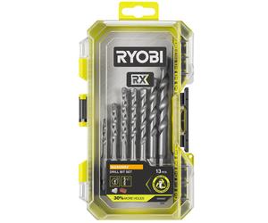 247353 RYOBI Set di punte e trapani per calcestruzzo da 13 pezzi RARXM7