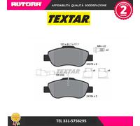 2476401 Kit pastiglie freno, Freno a disco anteriore (MARCA TEXTAR)..