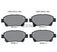 2477801 Kit pastiglie freno, Freno a disco Textar