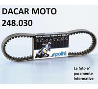 248.030 CINGHIA VARIATORE POLINI E-TON : DXL 50 - VIPER 50 RXL