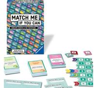 24858 Ravensburger Match Me If You Can Gioco di Carte e Velocità