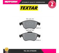 TEXTAR Kit pastiglie freni