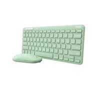 24943 Trust Lyra tastiera Mouse incluso Universale RF senza fili + Bluetooth QWE