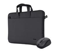 BORSA LAPTOP E MOUSE 16 NERO 24988 BOLOGNA_TRUST