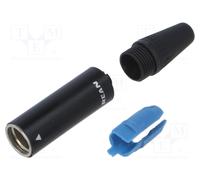 24AWG PIN: 3 Connettore: XLR mini dritto 5A spina maschio 500V