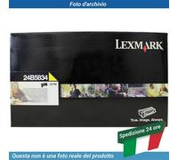 Lexmark 24B5834 cartuccia toner 1 pz Originale Giallo
