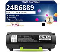 24B6889 Cartuccia Toner Compatibile con Chip per Lexmark M1246 XM1246 Stampanti, Alta Capacità 21000 Pagine, Stampa Nitida,Black-1 pack