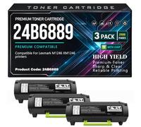 24B6889 per Lexmark M1246 XM1246 Cartucce di toner Alto rendimento