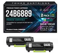 24B6889 per Lexmark M1246 XM1246 Cartucce di toner Alto rendimento