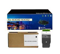 24B7518 24B7515 24B7516 24B7517 Toner CMYK ad Alta Capacità Compatibile con Lexmark XC4342 XC4352 - Nero 25000 Pagine, Colori 14200 Pagine