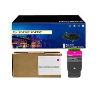 24B7518 24B7515 24B7516 24B7517 Toner CMYK ad Alta Capacità Compatibile con Lexmark XC4342 XC4352 - Nero 25000 Pagine, Colori 14200 Pagine