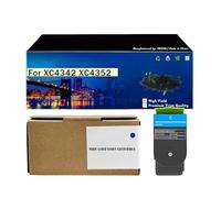 24B7518 24B7515 24B7516 24B7517 Toner CMYK ad Alta Capacità Compatibile con Lexmark XC4342 XC4352 - Nero 25000 Pagine, Colori 14200 Pagine