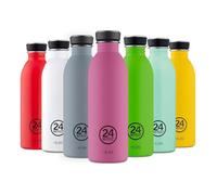 24Bottles, 1 Borraccia in acciaio inox, 500 ml, bottiglia in acciaio inox non isolata più leggera per lavoro, scuola e università (Malva)
