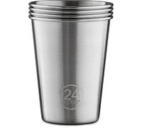 24Bottles Bicchiere in acciaio inox 4 pezzi. color argento