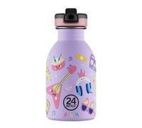 24Bottles Borraccia 'Kids Urban' giallo / lilla / rosa / nero Bambini 24Bottles XS-XL giallo / lilla / rosa / nero