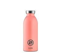 24BOTTLES Clima Bottle - Borraccia Termica 500 ml Acciaio Inox, Bottiglia Termica Thermos 100% Ermetico (12h Hot 24h Cold) dal Design Italiano, Borracce Termiche Ecologiche, Water Bottle Blush Rose