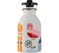 24Bottles Kids - Borraccia Bambini con Cannuccia Scuola Elementare Asilo 250 ml, Borraccia Bambina Bambino 100% Ermetica in Acciaio Inox BPA Free Ultraleggera Ecologica Non Termica, Best Friends Stone