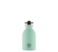 24Bottles Kids - Borraccia Bambini con Cannuccia Scuola Elementare e Asilo 250 ml, Borraccia Bambina Bambino 100% Ermetica in Acciaio Inox BPA Free Ultraleggera Ecologica Design Italiano [Non Termica]
