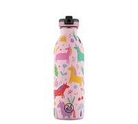 24BOTTLES KIDS - Borraccia Bambini con Cannuccia Scuola Elementare e Asilo 500 ml, Borraccia Bambina Bambino 100% Ermetica in Acciaio Inox BPA Free Ultraleggera [Non Termica], Magic Friends 500ml