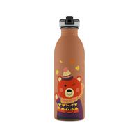 24BOTTLES Kids - Borraccia Bambini con Cannuccia Scuola Elementare e Asilo 500ml
