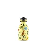 24Bottles Kids Bottle - Borraccia per bambini, scuola elementare e asilo, 250 ml, bottiglia con chiusura ermetica, 100% ermetica, in acciaio inox, design italiano