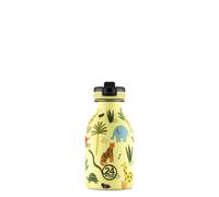 24Bottles Kids Bottle - Borraccia per bambini, scuola elementare e asilo, 250 ml, bottiglia con chiusura ermetica, 100% ermetica, in acciaio inox, design italiano